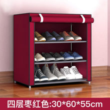 Load image into Gallery viewer, Dustproof Large Size Multi-storey Combination Shoes Rack Shoes Organizer Home Bedroom Dormitory Shoe Racks Shelf Cabinet Home