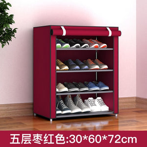 Dustproof Large Size Multi-storey Combination Shoes Rack Shoes Organizer Home Bedroom Dormitory Shoe Racks Shelf Cabinet Home