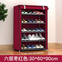 Load image into Gallery viewer, Dustproof Large Size Multi-storey Combination Shoes Rack Shoes Organizer Home Bedroom Dormitory Shoe Racks Shelf Cabinet Home