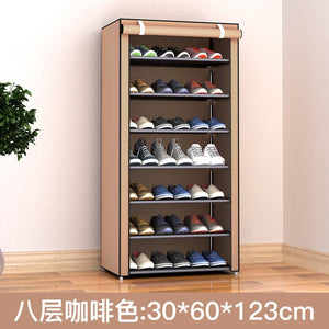 Dustproof Large Size Multi-storey Combination Shoes Rack Shoes Organizer Home Bedroom Dormitory Shoe Racks Shelf Cabinet Home