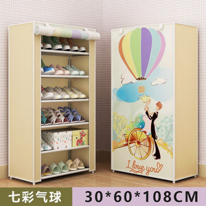 Dustproof Large Size Multi-storey Combination Shoes Rack Shoes Organizer Home Bedroom Dormitory Shoe Racks Shelf Cabinet Home