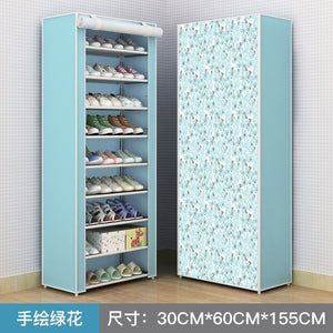Dustproof Large Size Multi-storey Combination Shoes Rack Shoes Organizer Home Bedroom Dormitory Shoe Racks Shelf Cabinet Home
