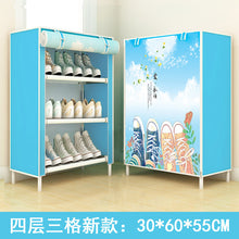 Load image into Gallery viewer, Dustproof Large Size Multi-storey Combination Shoes Rack Shoes Organizer Home Bedroom Dormitory Shoe Racks Shelf Cabinet Home